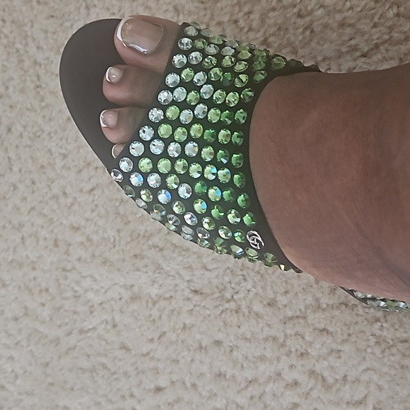 Gucci crystal embellished heels - Picture 6 of 7